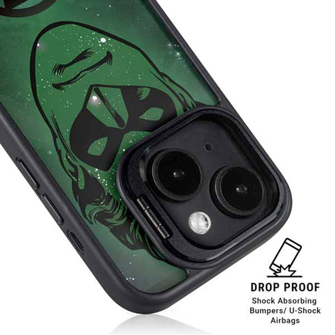 DC Comics Green Lantern Cosmic Portrait iPhone 15 Kickstand Case